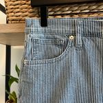 Madewell 9" Mid-Rise Railroad Stripe Skinny Ankle Jeans, 29 Photo 5