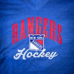 Fanatics New York Rangers Blue V-Neck Tee Size 2XL Photo 3
