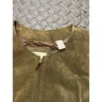 Vintage Lord & Taylor Suede Leather‎ Vest Biker Moto Grunge Womens Size Medium Photo 1