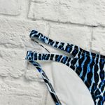 Jessica Simpson  Sassy Safari Hipster Bikini Bottom Navy Animal Size M Cutout New Photo 2