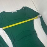 Reformation NWT  Women’s Green Body con Long Sleeve Dress Medium Photo 8