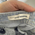 Pilcro and the Letterpress  Women’s Blue & White Striped‎ Hyphen Shorts Size 28 Photo 5