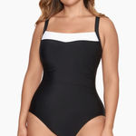 MiracleSuit  DD-Cup Kara One Piece in Colorblock Size 12 Photo 0