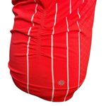 Athleta Finish Fast Shirt Short Sleeve Seamless Active Wear Top Orange Women’s S Photo 7