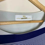 Amanda Uprichard Stripe Silk Shirt Size Large Anthropologie Photo 2