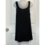 LOGO Layers Black Sleeveless Tank Top Women's M Rayon Spandex Medium Layering Photo 3