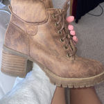 DSW Brown Shoe Boots Photo 0