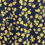 Joules Dress Womens 14 Navy Blue Yellow Floral T Photo 4