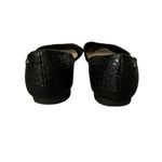 Jones New York Signature Seneca D’Orsay Slide In Faux Croc Black Flats 7M Photo 4