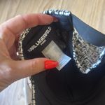 Karl Lagerfeld  Monochrome Tweed Cap Photo 3