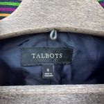 Talbots Rainbow Stripe Multicolor Cotton Mandarin Collar Blazer Jacket Size 6 Photo 8