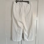 Amanda & Chelsea  Wide Leg Modern Fit White Pants Size 12 Ankle Crop Photo 1
