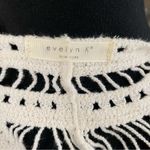 Evelyn K for Anthropologie Cream Crochet Kimono Cover Up Size undefined Photo 6