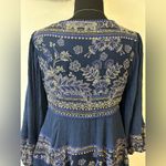Free People My Love Mini Indigo Dress Size Small Photo 10