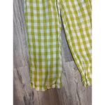 House of Harlow 1960 Gingham Smocked Romper Size‎ XS Green Photo 2