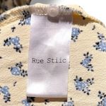 Rue Stiic Floral Print Cut Out Maxi Dress Cottagecore Boho Anthropologie Medium Yellow Photo 6