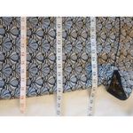 ZARA Womens Dress Size Small Jacquard Embroidered Mini Textured High Neckline Photo 10