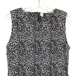 Old Navy Sleeveless Ponte-Knit Sheath Dress Leopard Print Photo 1