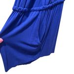 Old Navy Sleeveless Knit Romper Lattice Lace Blue Women’s Size Small NWT Photo 4