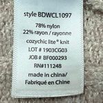 Barefoot Dreams  CozyChic Lite Pink Cable Knit Open Front Shrug Cardigan Size S/M Photo 3