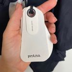 prAna NWT Mallorca One Piece Swimsuit Black Scoop Neck Tie Back Womens Size S Photo 8