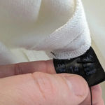 David Koma Ostrich Feather Oversized Denim Jacket Dress Bridal bachelorette White Size 10 Photo 11