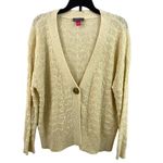 Vince Camuto  Womens V-Neck One Button Cardigan Photo 2