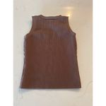 Happily Grey Brown Ribbed Tank Top Size Women's XS Photo 2