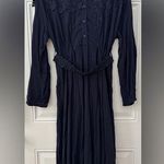 HIGH USE High Everyday Couture Navy Blue Lace Photo 0