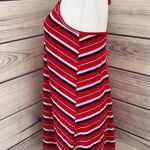 Mossimo Supply Co 4th Of July Red White & Blue Ribbed Halter Dress  Photo 4
