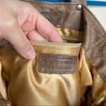 Sabina New York Brown Genuine Leather Double Handle Bag Photo 6