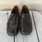 Paul Green  Munchen Brown Leather Driving Shoes Women’s Sz 7 Lace Up Sneakers Photo 2