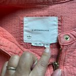 Anthropologie Joyce Moto Jacket Size L Textured Cotton Photo 4