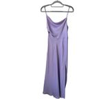 Selfie Leslie NWT Suki Front Split Lilac Midi Dress - XS Photo 3
