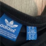 Adidas  Women's Black Tee with Floral Logo Photo 1