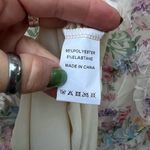 Faeriesty Ruched Bustier Ruffle Trim Hem Floral Print Tube Corset Dress 5X Photo 10