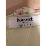 House Of CB Vivienne Yellow Floral Strapless Drape Corset Bustier Crop Top XS Photo 4