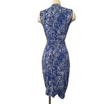 Diane Von Furstenberg  New Yahzi Short Wrap Sleeveless Stretch Jersey Dress Sz 6 Photo 13