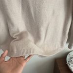 Rachel Zoe  Women's Cream Cowl Neck‎ Long Sleeve Knit Pullover Sweater Photo 5
