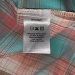 Wrangler Women's Essential Short Sleeve Plaid Western Snap Top size L fitted Photo 3