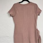 Torrid Pink Short Sleeve Ribbed Sweater Dress Womens L Preppy Modest Knee Length Photo 7