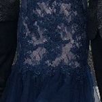 Bella Divine Prom Dress Blue Size 12 Photo 3