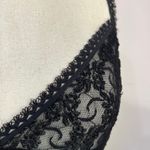 Source Unknown Petra Fashions Black Lace Sheer Romper Nightgown Y2K 90s Lingerie Size L Photo 6