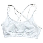 Manduka Mandela Cross Strap Sports Bra White Medium Photo 0