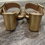Chinese Laundry NWOB gold buckle heel sandals 7.5 Photo 7