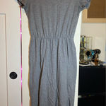 Old Navy  Gray Jersey Knit Tee Shirt Dress Medium Photo 0