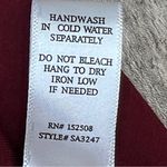 See The Shades Large Jr’s Burgundy Cropped Long Sleeve Scrunched Top Size undefined Photo 4