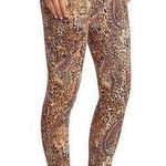 L'Agence Margot High-Rise Print Ankle Skinny Paisley Leopard Jeans Size 25 NWT Photo 0