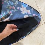 Parker NWT $298 Black Calla Floral Dress Sz XS Photo 3