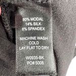 Betabrand Black Travel Dress Long Sleeve Stretchy Tunic With Pockets Medium Photo 6